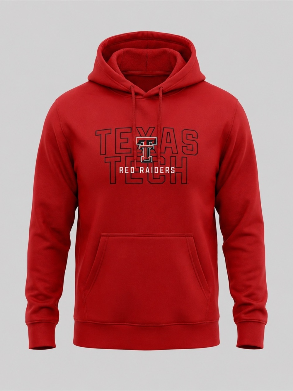 NWT Men’s Texas Tech Red Raiders Hoodie Small Red Pullover Rivalry Threads
